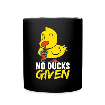 Pas de canards donnés Canard Chuchoteur Caneton Oiseau Canard - Mug uni - noir - Devant