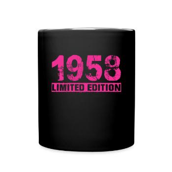 Limited Edition 1958 - Tasse einfarbig - Schwarz - Vorne