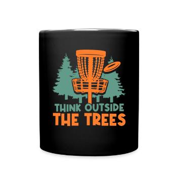 Drôle de disc golf en disant Frisbee Disc Golf - Mug uni - noir - Devant