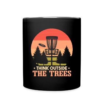 Frisbee Golf Player - Full Colour Mug - black - Front