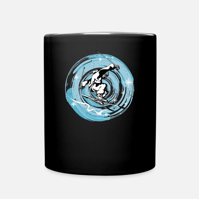 Ski Ski Ski Ski - Mug uni - noir