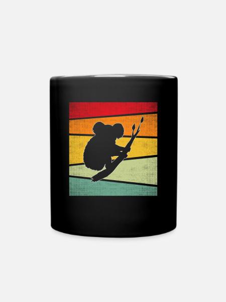 Koala Rétro - Mug uni - noir