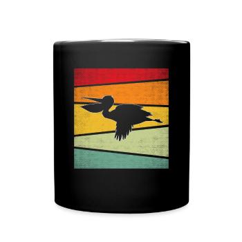 Pelikan Rétro - Mug uni - noir - Devant