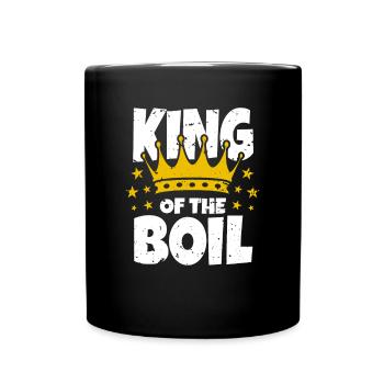 King Of The Boil Crawfish Shirt Gift - Full Colour Mug - black - Front