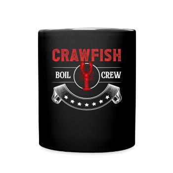 Crawfish Boil Crew Shirt Gift - Full Colour Mug - black - Front