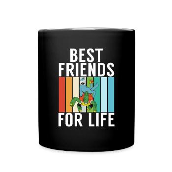 Turtle Owner Gift Turtle Lover - Full Colour Mug - black - Front
