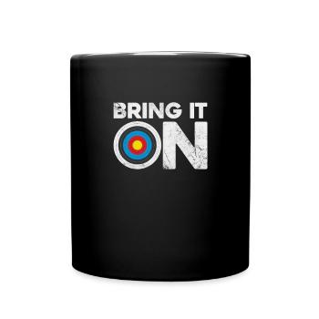 Archery Archer Archer Arrow Gift - Full Colour Mug - black - Front