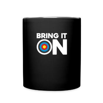 Archery - Full Colour Mug - black - Front
