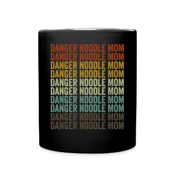 Danger Noodle Ball Python Danger Noodle Snake Love - Mug uni - noir - Devant