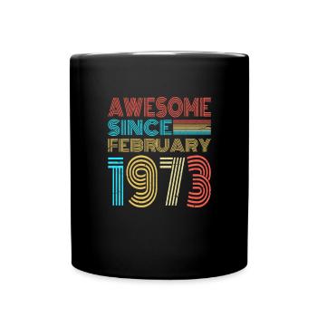 February 1973 - Full Colour Mug - black - Front