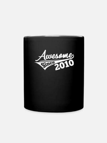 2010 - Tasse einfarbig - Schwarz