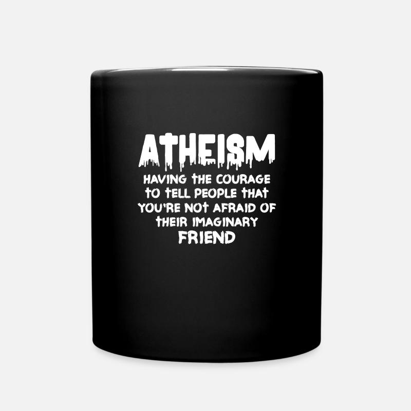 Atheist - Full Colour Mug - black
