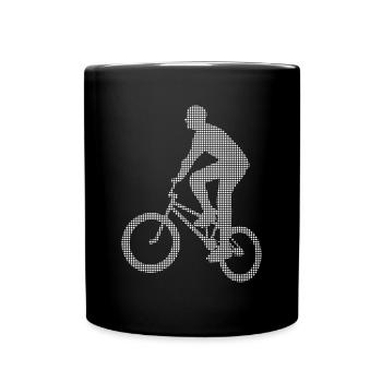 BMX - Full Colour Mug - black - Front