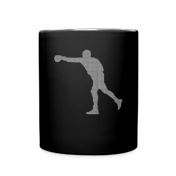 Boxe - Mug uni - noir - Devant