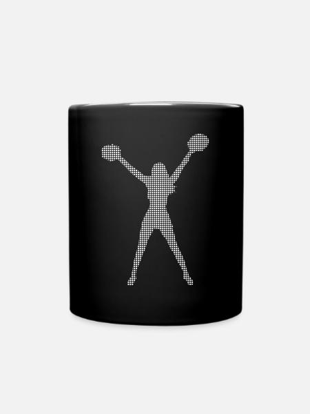 Cheerleading - Tasse einfarbig - Schwarz