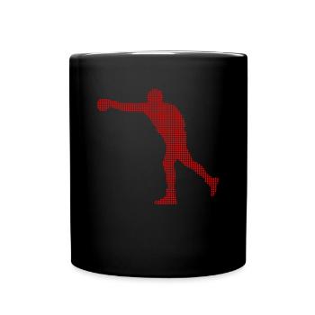 Boxe - Mug uni - noir - Devant