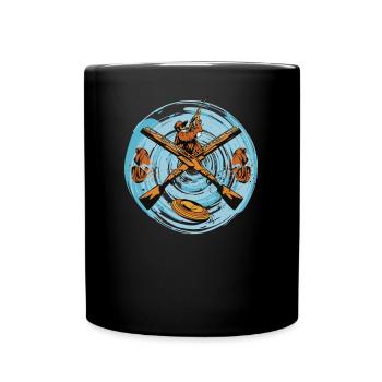 Target shooting Clay pigeons Clay pigeon shooting - Full Colour Mug - black - Front