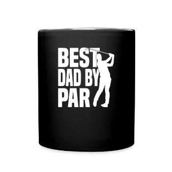 Golf Cart Balls Sport - Full Colour Mug - black - Front