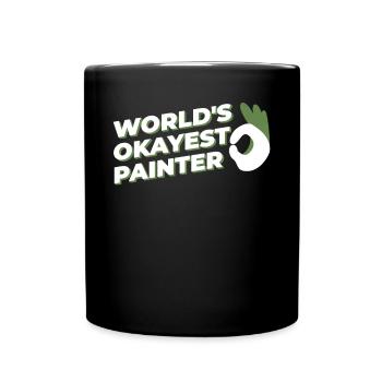 Peinture Art Peintre Artiste Art - Mug uni - noir - Devant