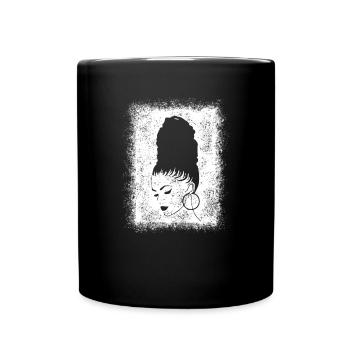 Je suis Afro Black Strong Queen Woman - Mug uni - noir - Devant