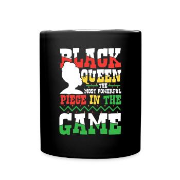 Black Histroy Month Stolz Afro Americkaner für - Tasse einfarbig - Schwarz - Vorne