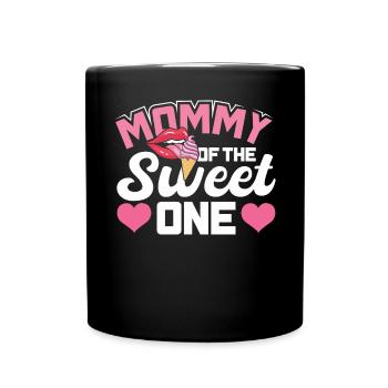 Maman du doux - Mug uni - noir - Devant