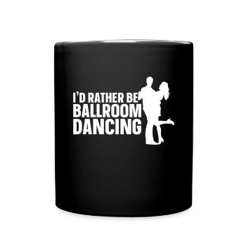 Ballroom - Full Colour Mug - black - Front
