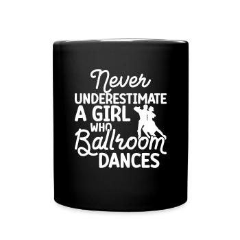 Ballroom - Full Colour Mug - black - Front