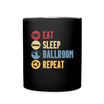 Ballroom - Full Colour Mug - black - Front