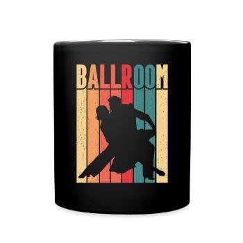 Ballroom - Full Colour Mug - black - Front