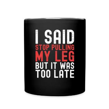Amputation - Full Colour Mug - black - Front