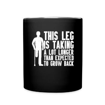 Amputation - Full Colour Mug - black - Front