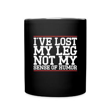 Amputation - Full Colour Mug - black - Front