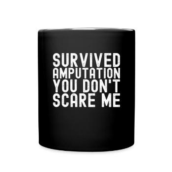 Amputation - Full Colour Mug - black - Front