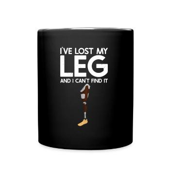 Amputation - Full Colour Mug - black - Front