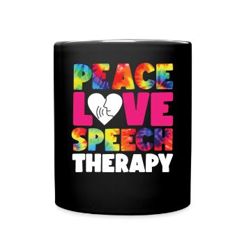 Assistant orthophoniste - Mug uni - noir - Devant