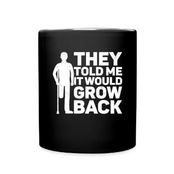 Amputation - Full Colour Mug - black - Front