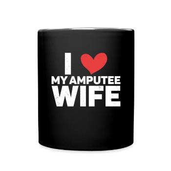Amputation - Full Colour Mug - black - Front