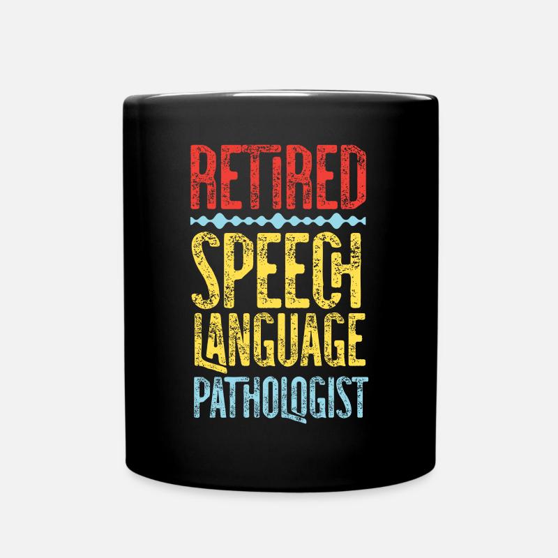 Speech Therapist Therapy Assistant - Tasse einfarbig - Schwarz