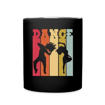 Break Dancing - Full Colour Mug - black - Front