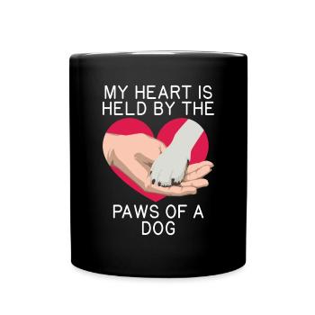 Dog Owner Gift Dog Lover - Full Colour Mug - black - Front