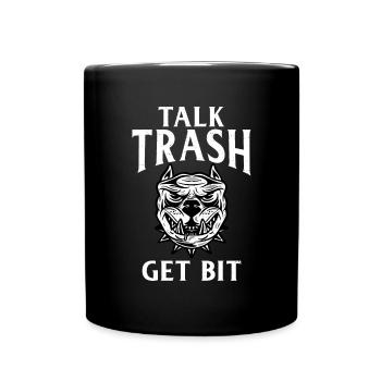 Dog Owner Gift Dog Lover - Full Colour Mug - black - Front
