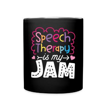 Assistant orthophoniste - Mug uni - noir - Devant