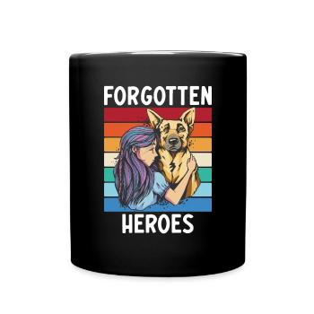 Dog Owner Gift Dog Lover - Full Colour Mug - black - Front