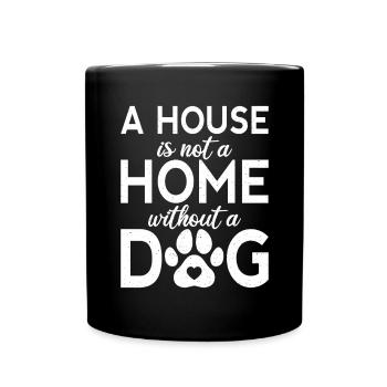 Dog Owner Gift Dog Lover - Full Colour Mug - black - Front