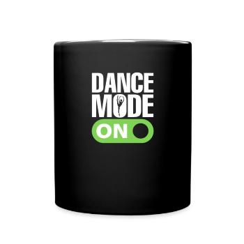 Ballett Ballerina Ballet-Tänzerin Tanzen Geschenk - Tasse einfarbig - Schwarz - Vorne