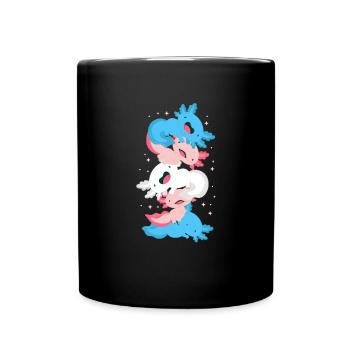 Axolotl - Mug uni - noir - Devant
