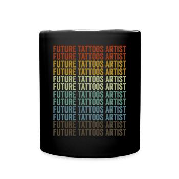 Future Tattoos Artists Tattoos Ink Artists - Mug uni - noir - Devant