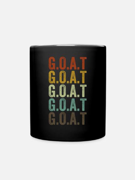 G.O.A.T Goat Le plus grand de tous les temps - Mug uni - noir