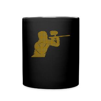 Paintball - Mug uni - noir - Devant